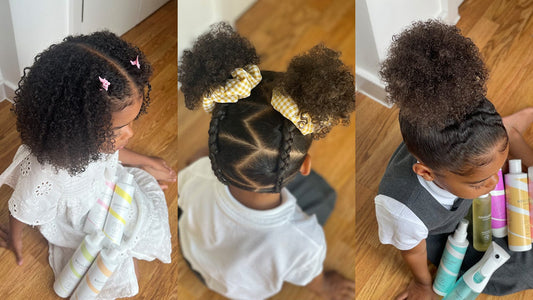 Wie man lockiges Kinderhaar wäscht und stylt