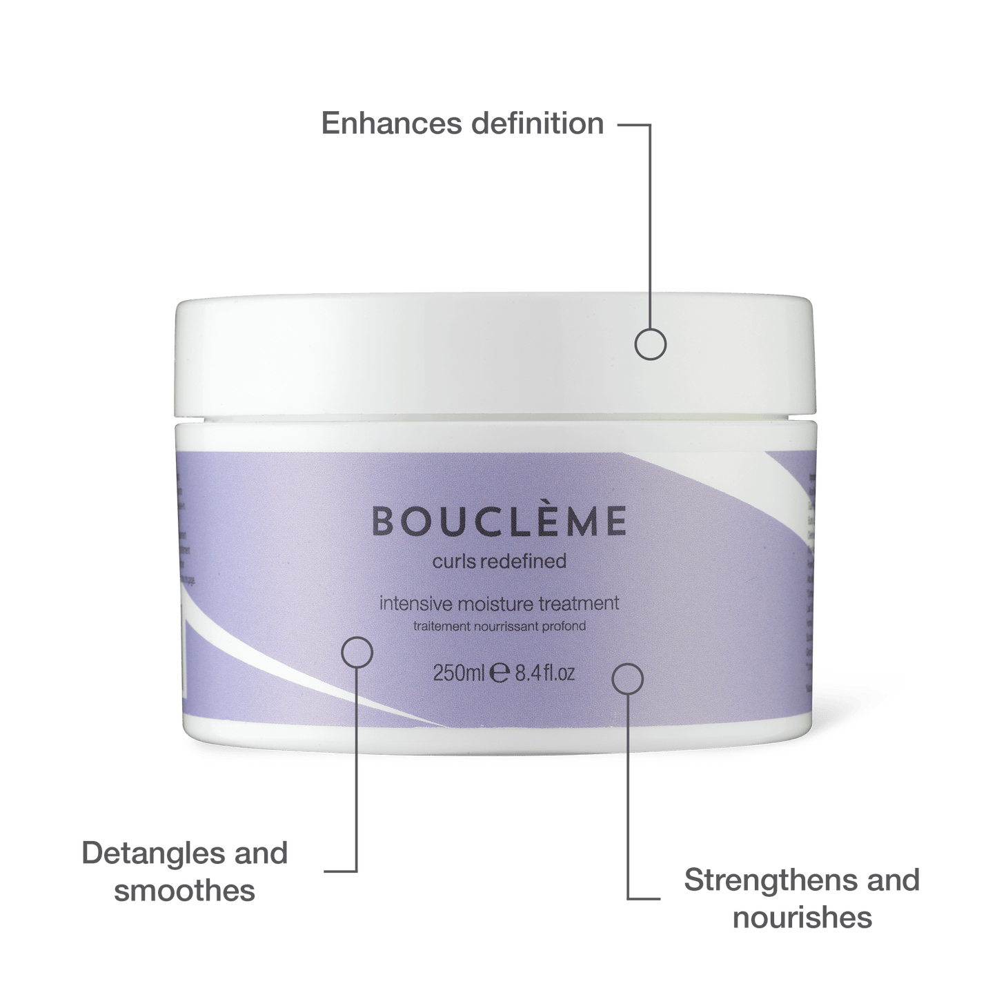 Ein kraftvoller, preisgekrönter Conditioner zur Stärkung und Neudefinierung von Locken.