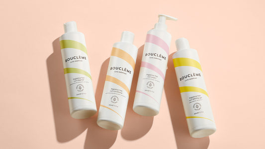 Bouclème's parfümfreie Kollektion von Produkten für lockiges Haar