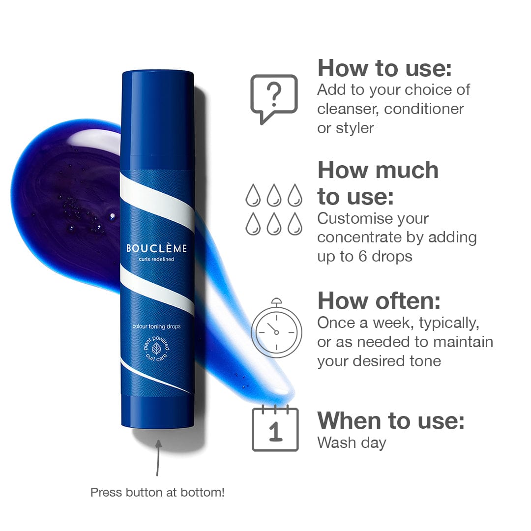 So verwenden Sie unsere Colour Toning Drops zur Auffrischung Ihrer Farbe